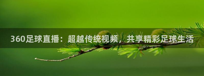 360足球直播：超越传统视频，共享精彩足球生活
