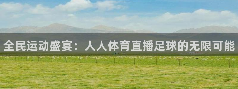 今晚的足球世界杯：全民运动盛宴：人人体育直播足球的无限可能